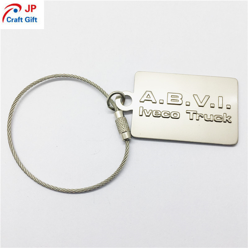 Customized Logo Fancy Metal Keychain for Sale