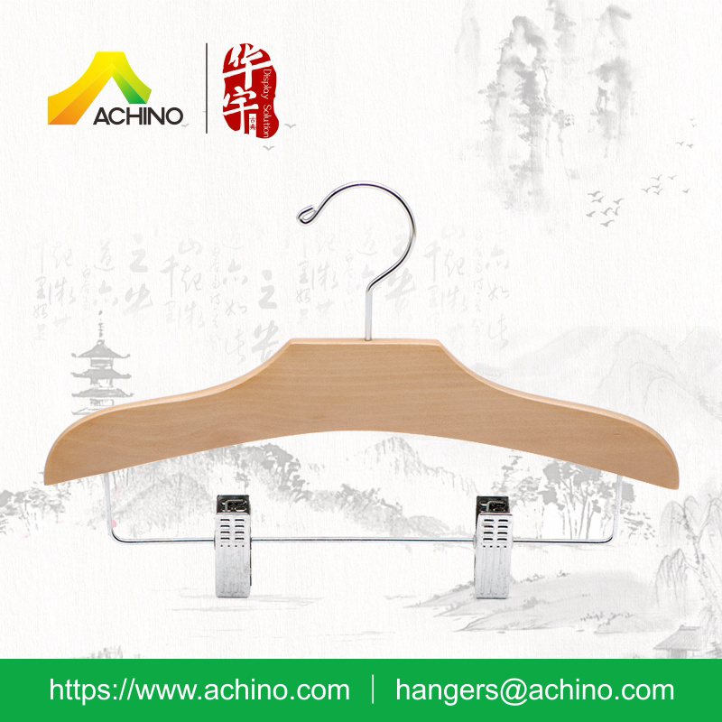 Wooden Kids Clip Hangers (WKC200)