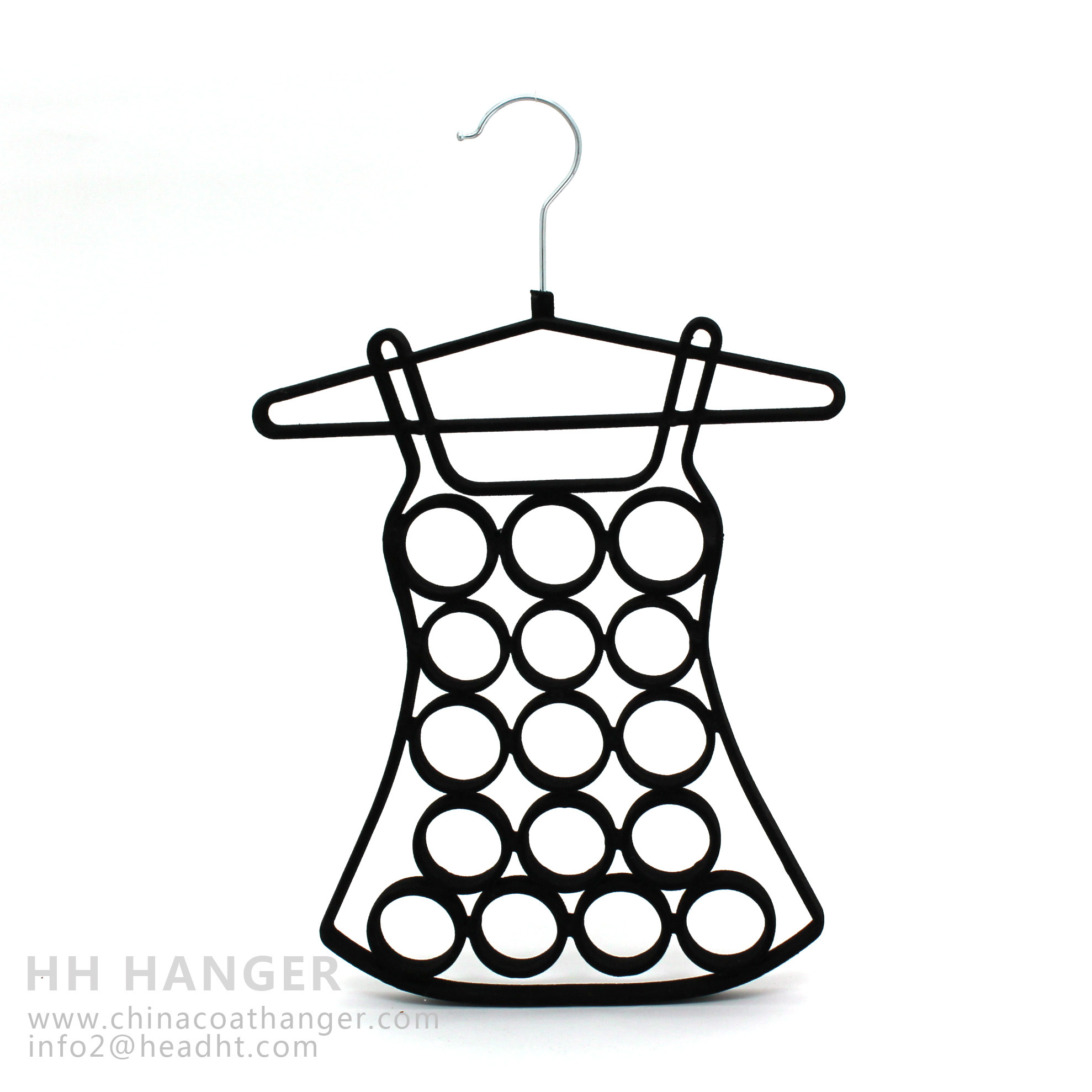 Velvet Suit Hanger, Black Velvet Hanger Hot Sale Plastic Hanger