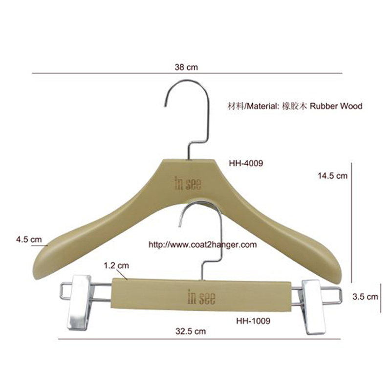 Hot Sale Luxury Wooden Clothes Hanger