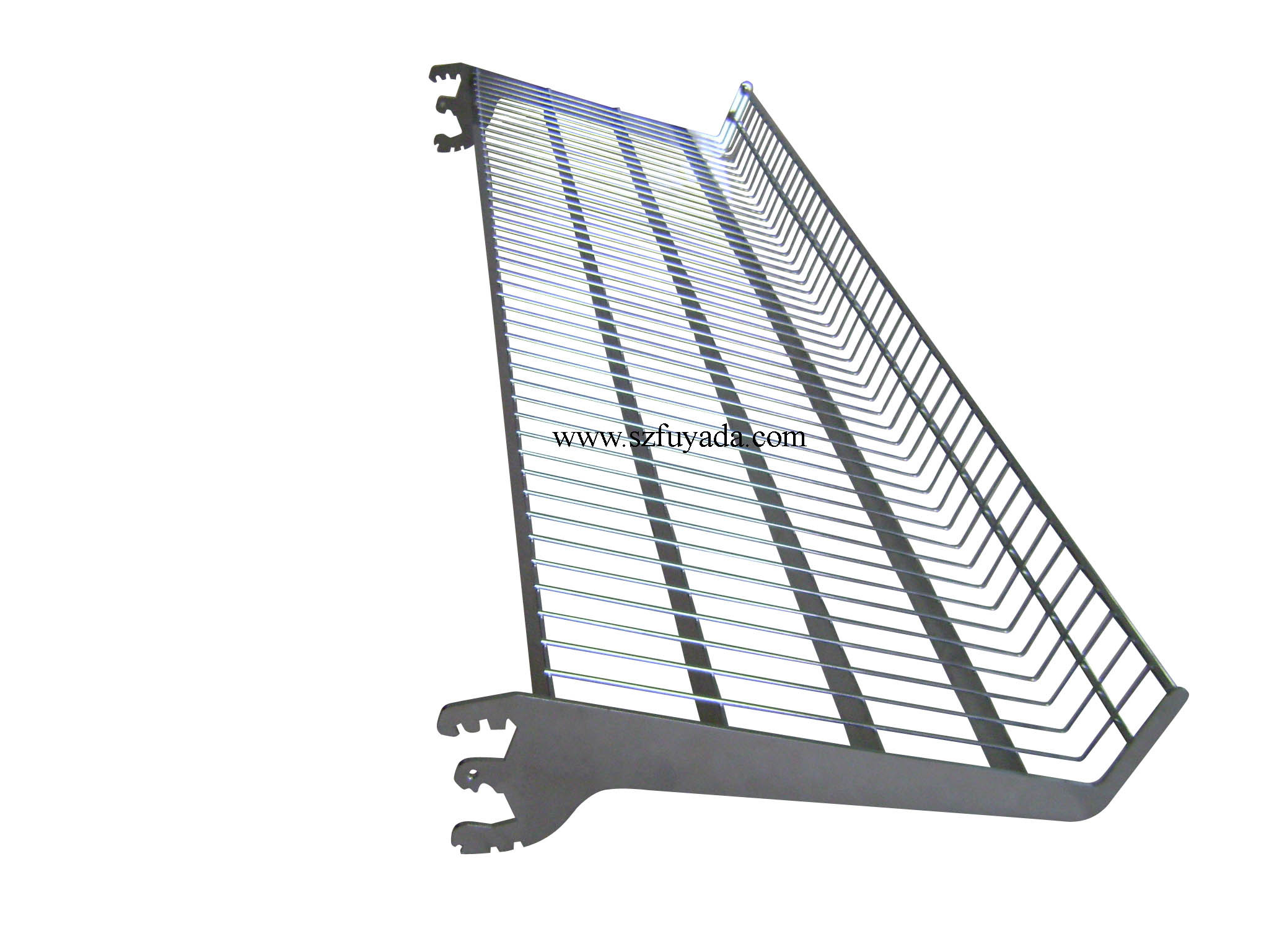 Chrome Plating Wire Shelf with Bracket (0196)