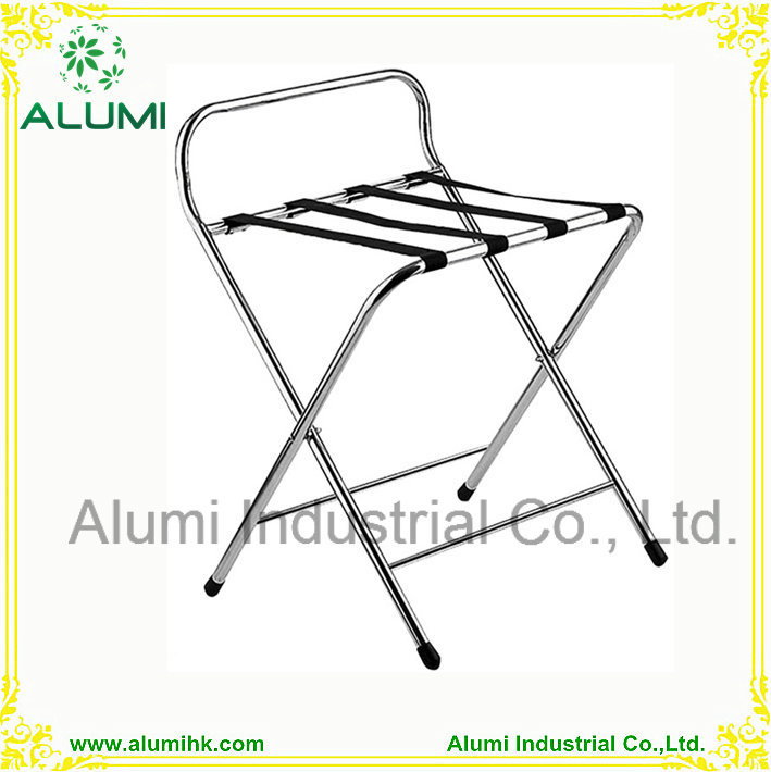 Hotels Stainless Steel Folding Strong Metal Baggage Carrier Luggage Rack