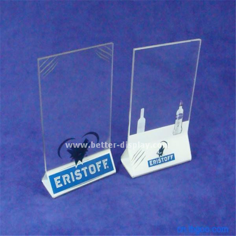 Plastic Acrylic Sign Holder 5X7