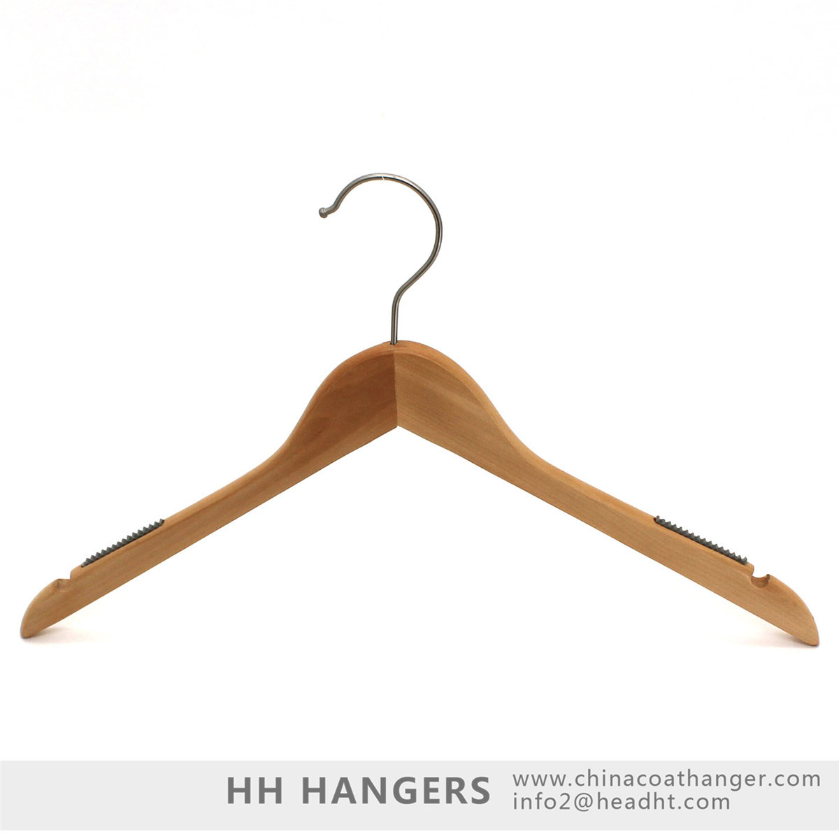 Lipu Made Wooden Regular Clothes Coat Hanger Wooden Clothes Hanger, , Hangers for Jeans