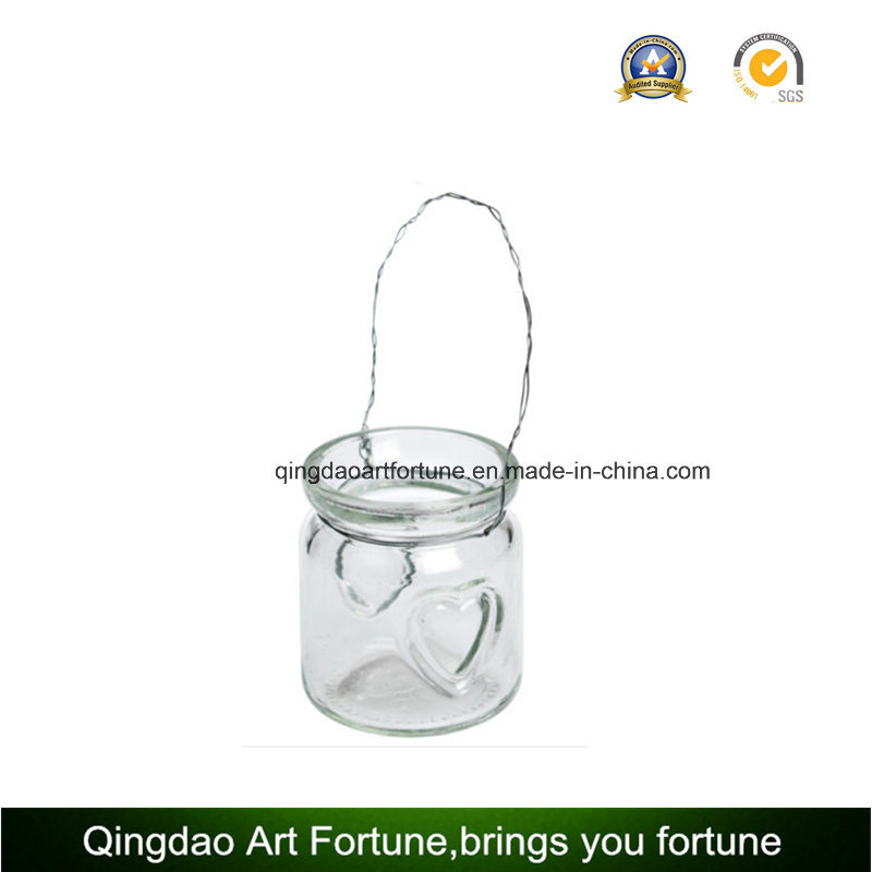 Tealight Glass Lantern Candle Holder for Outdoor Decoration