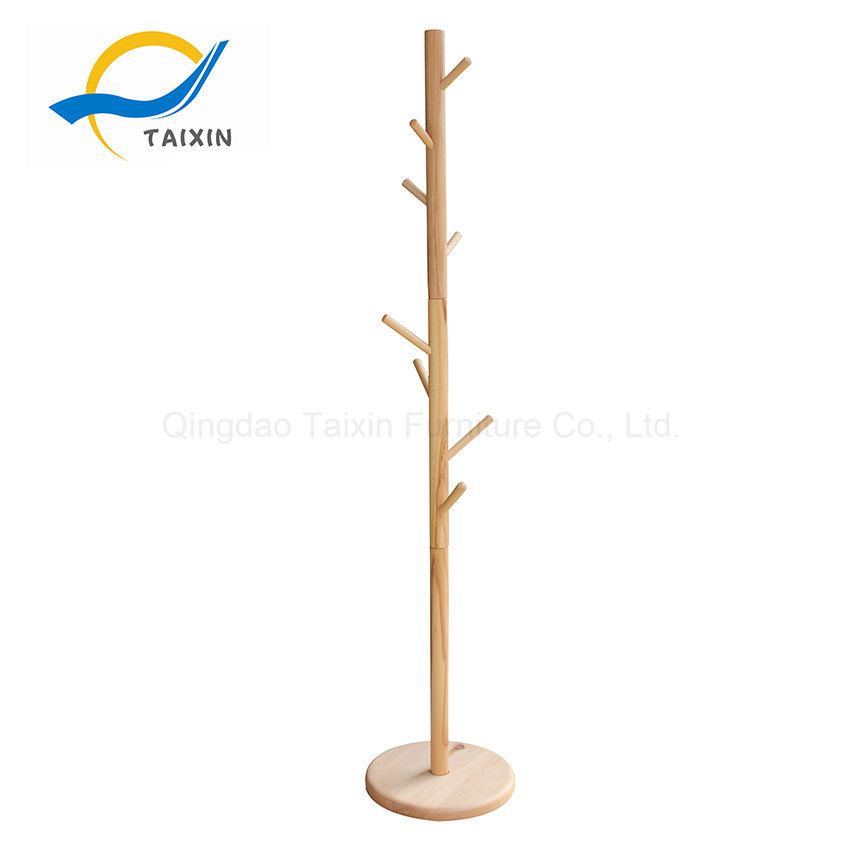 Low Price Bend Wood Coat Hanger for Wholesale