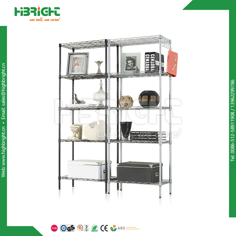 Closet Units Storage Rack Adjust Chrome Wire Shelving