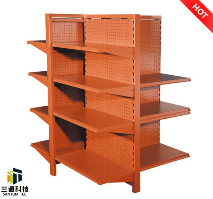 Fashionable Metal Display Shelving Supermarket Display Rack