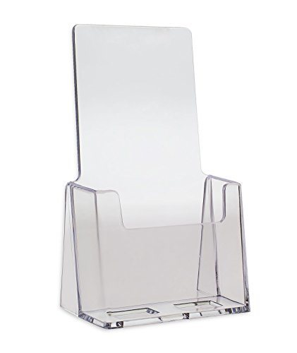 Counter Clear Acrylic Trifold Brochure Holder