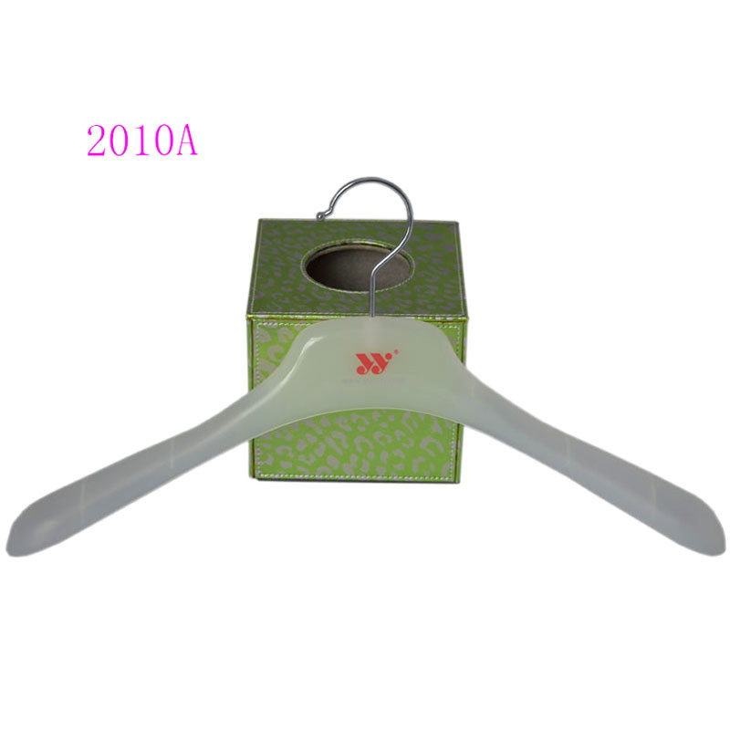 Plastic Simple Top Jacket Coat Hangers Custom