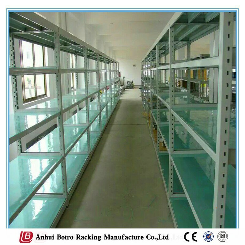 Light Duty Boltless Rivet Structure Storage Concealed Post Shelving Racking