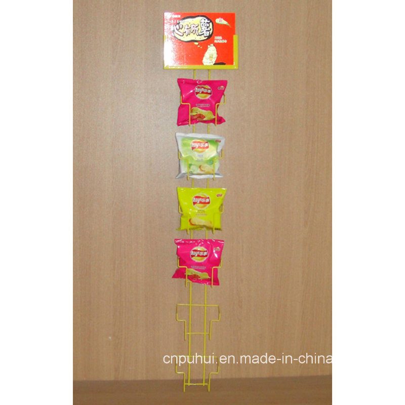 Metal Wire Promotion Hanging Crisps Display Rack (PHY1006F)