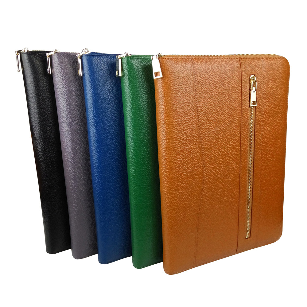 Genuine Leather File Holder Bag Business File Folder