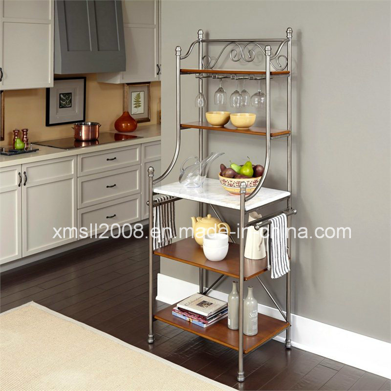 Baker Rack Kitchen Rack Steel Rack Home Display Rack with Ce (G-KB08)