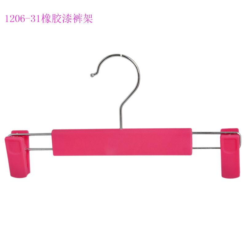 Non-Slip Rubber Finish Pants Hangers