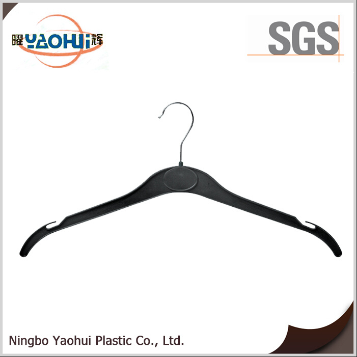 Laundry Plastic Hanger with Metal Hook for Clothes (42cm)