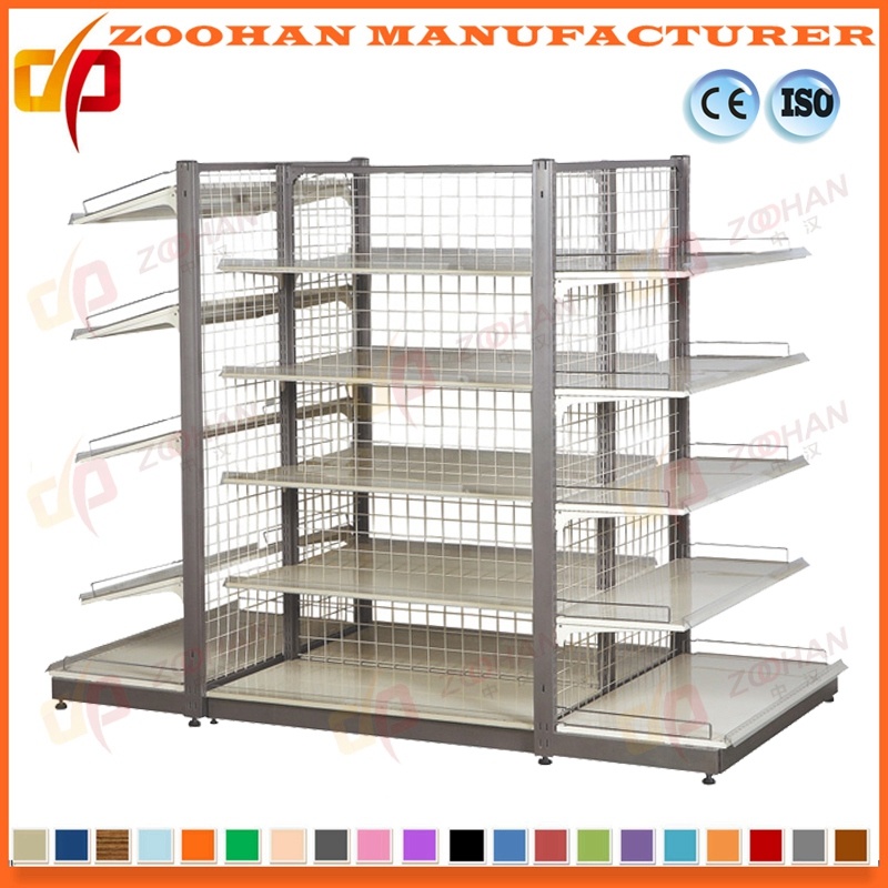 Fashion Powder Coating Wire Mesh Back Panel Supermarket Shelf (Zhs138)