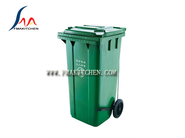 240 LTR Waste Can with Wheel and Pedal