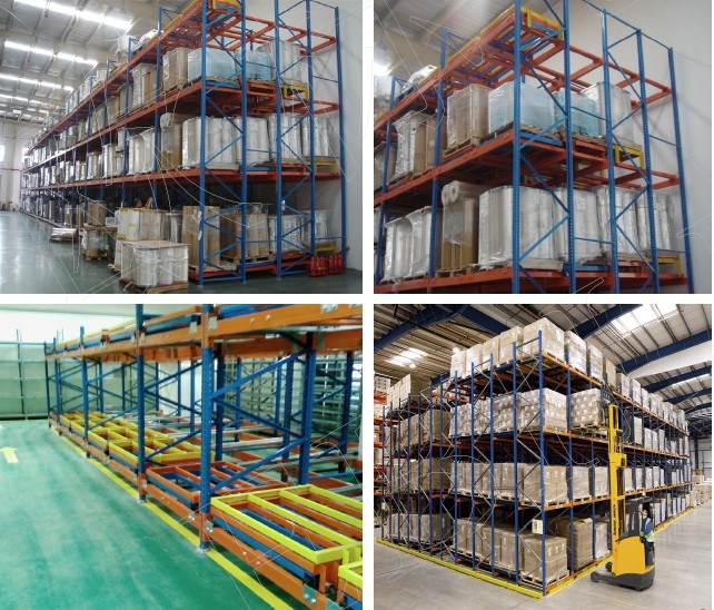 Popular Warehouse Storage Push Back Racking