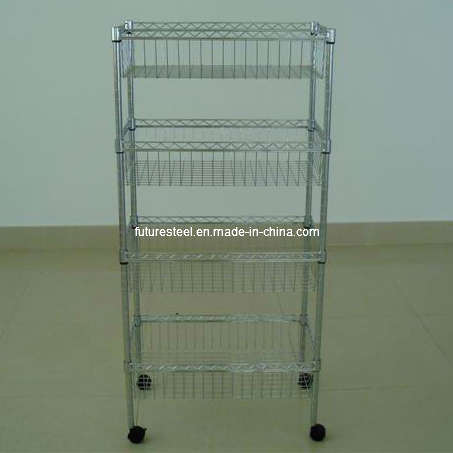 Light Duty Wire Rack with or Without Castors