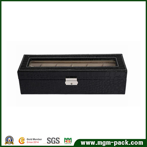 High Quality PU Leather Fashion Watch Box