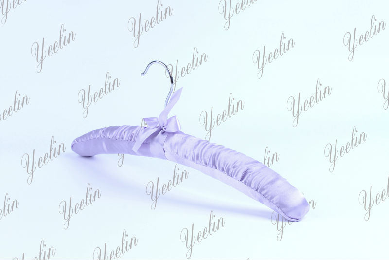 Factory Price High Quality Satin Hanger for Clothes Ylfbs005W-1