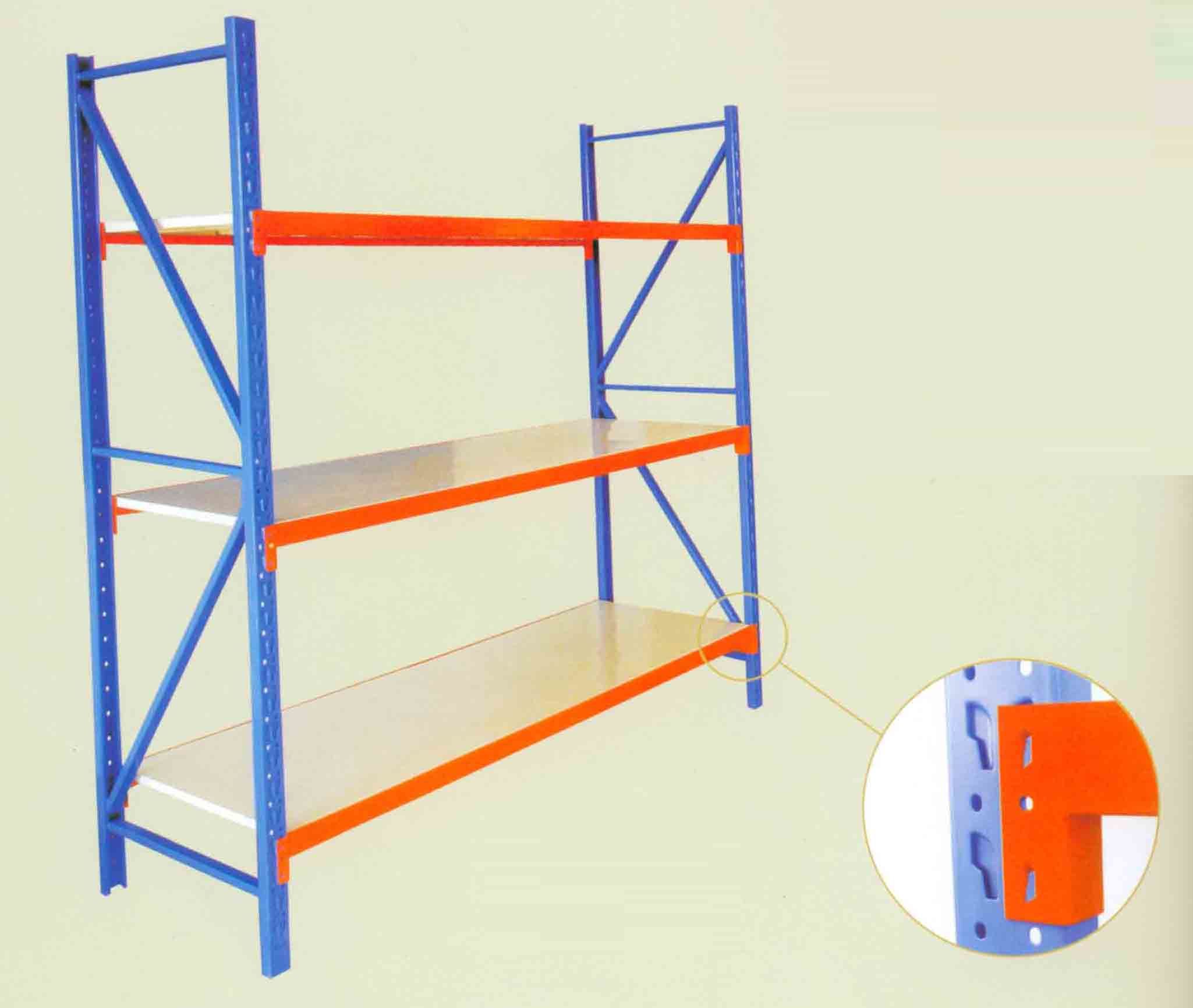 Warehouse Long Span Type Shelving Storage Shelf