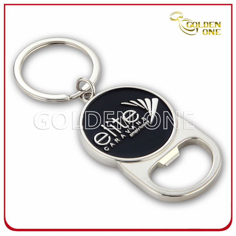 High Quality Soft Enamel Metal Bottle Opener Key Chain