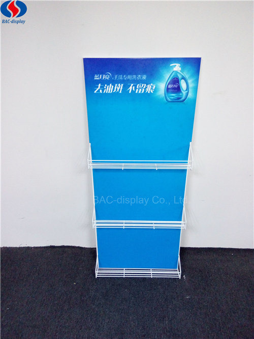 Store Laundry Detergent Metal Hook Display Stands Wire Display Rack/Stands