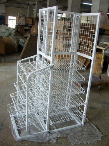 Floor Standing Wire Display Racks