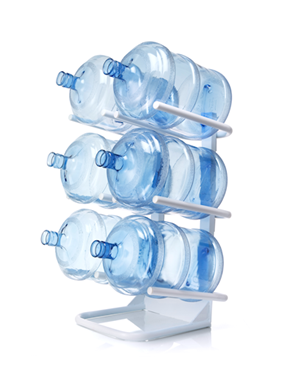 Free Standing Metal 5 Gollon Water Bottle Bottle Rack