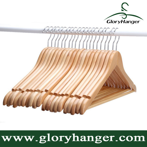 High Quality Maple Wood Suit Hangers