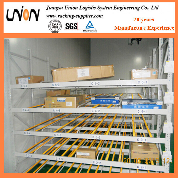 Trays Carton Storage Flow Through Rack for Cartons