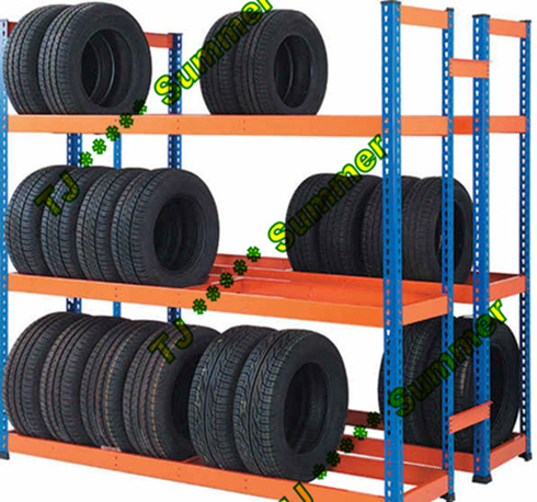 Display Truck Tire Rack