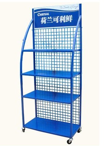 Steel Wire Food Display Rack (GDS-026)