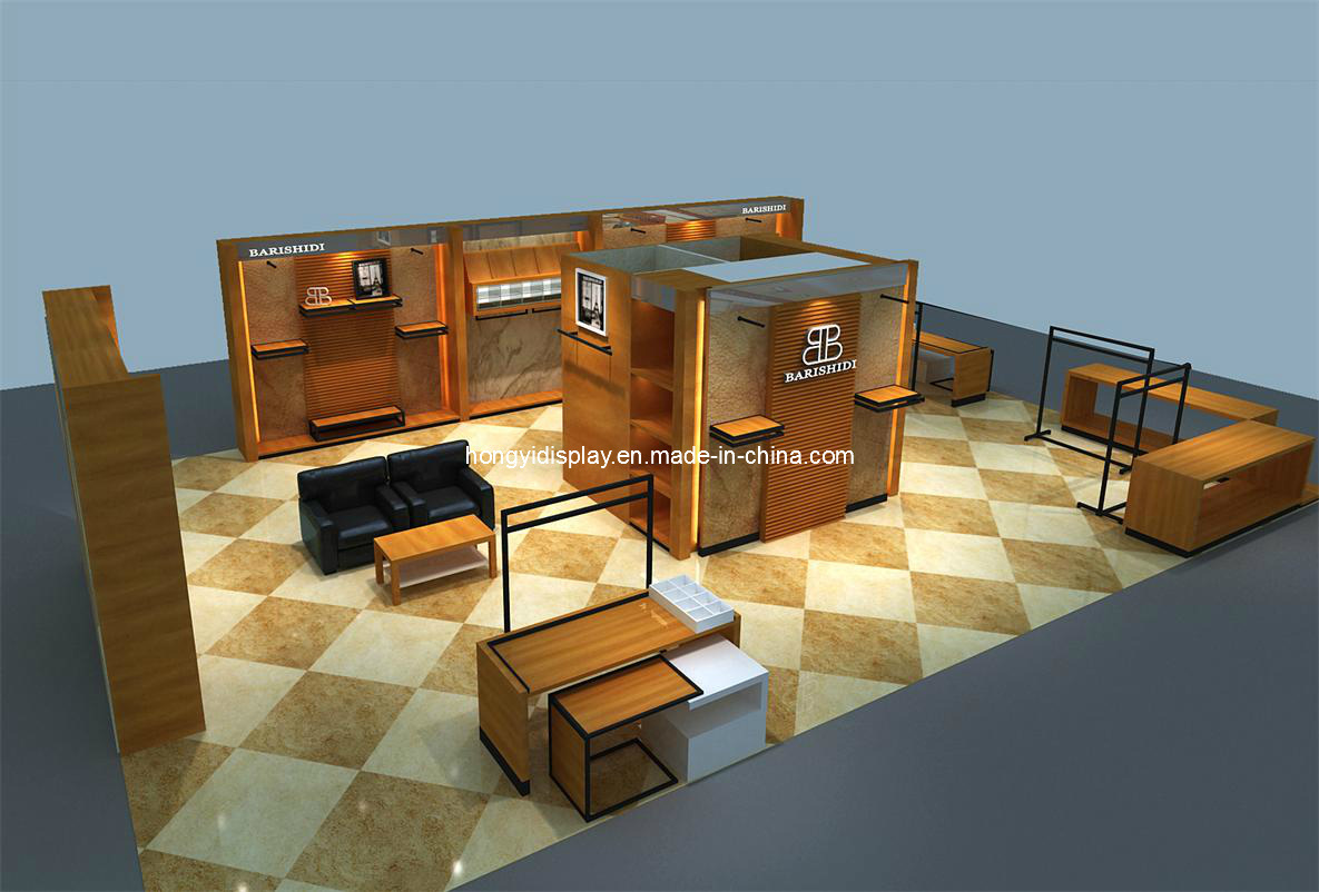 Men Garment Shopfitting, Men Clothes Shop Decoration, Store Display