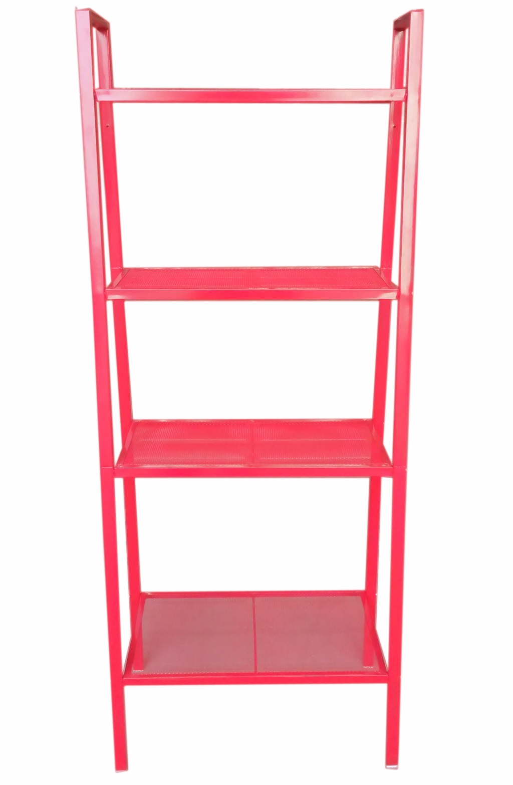 Lerbreg Shelf/ Metal Shelf/ Metal Red Storage Shelf