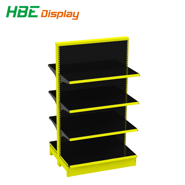 Commercial Store Shelving and Double Side Wall Gondola Shelves
