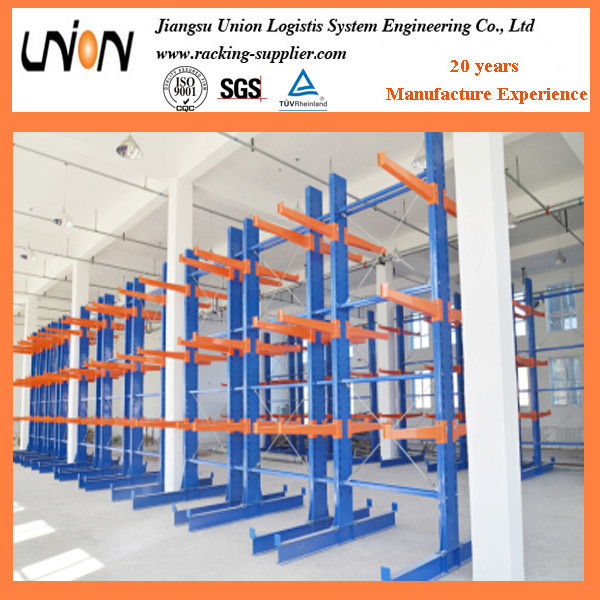 Double Arm Heavy Duty Cantilever Rack for Long Item Storage