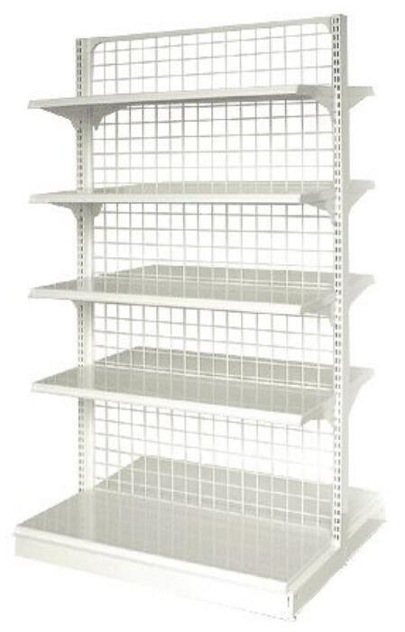 Japan Style Double-Side Back Net Supermarket Shelf