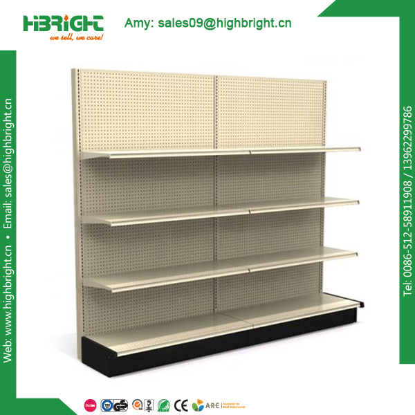 Supermarket Grocery Metal Gondola Shelving Shelf