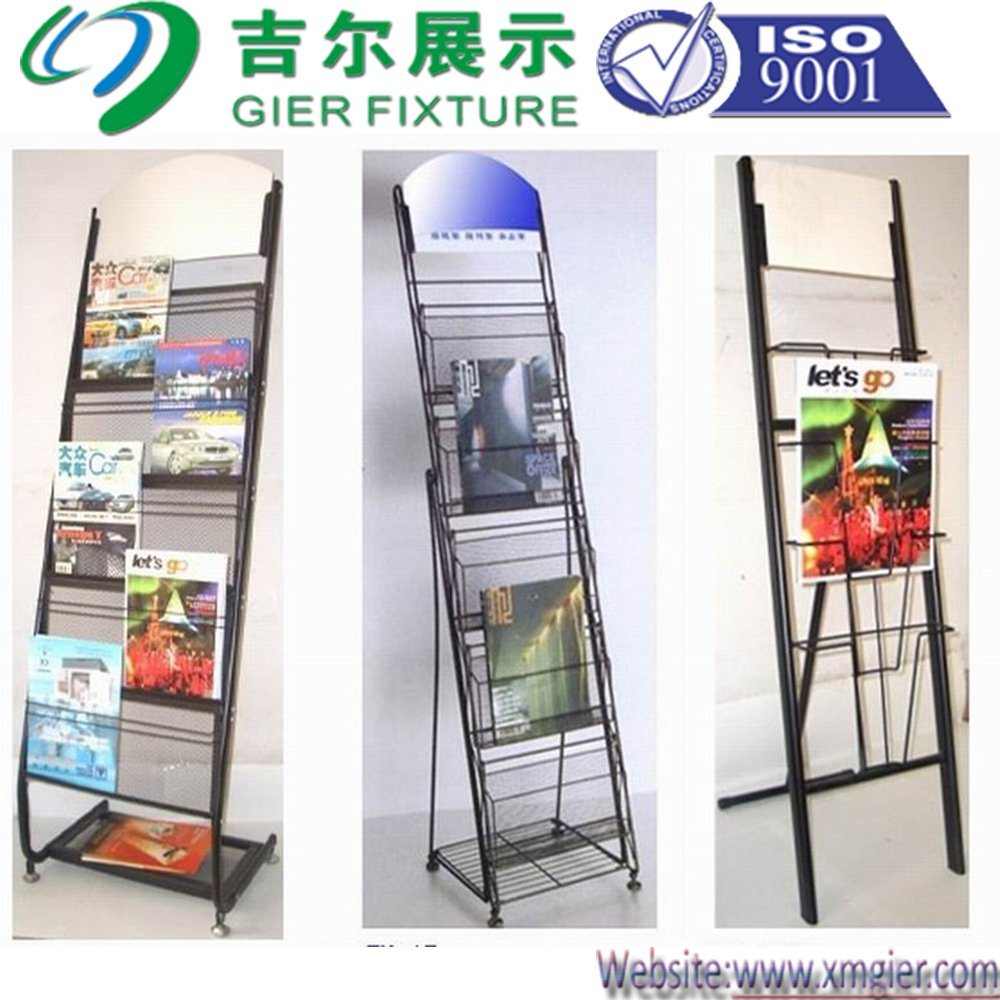 Metal Magazine Display Rack (SLL07-M001)