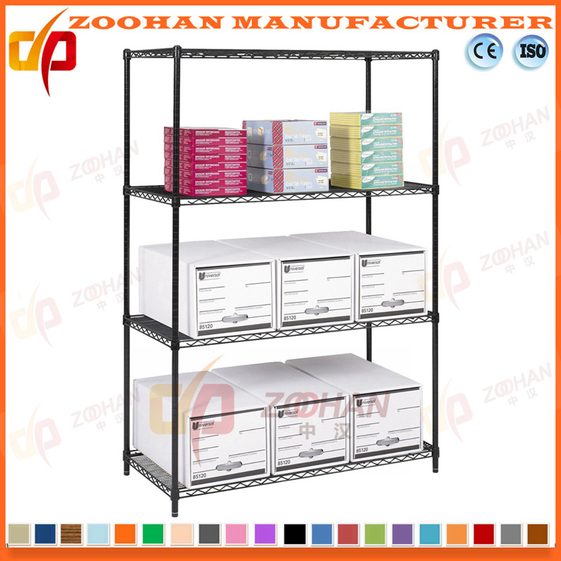 Adjustable Office File Storage Wire Shelving (Zhw30)