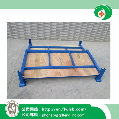 Hot-Selling Folding Steel-Wood Stacking Rack with Ce Approval (FL-182)