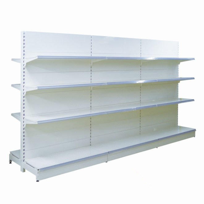 Double Sided Supermarket Shelf for Goods Sale