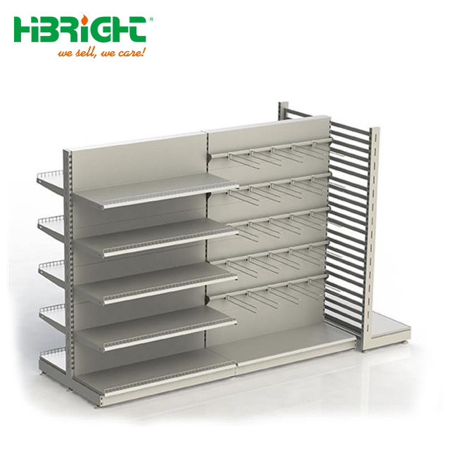 Shop Shelving Supermarket Shelving Rack Retail Gondola Stand