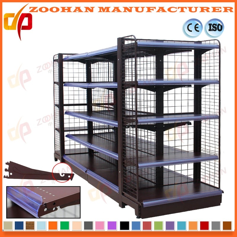 Supermarket Wall Wire Shelves Storage Store Gondola Display Shelving (Zhs388)