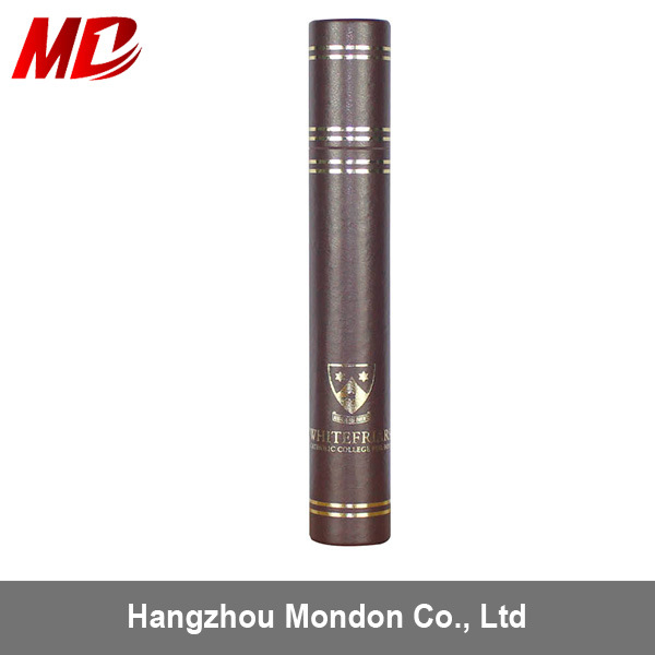 Custom Smooth Leather Diploma Tube Wholesale