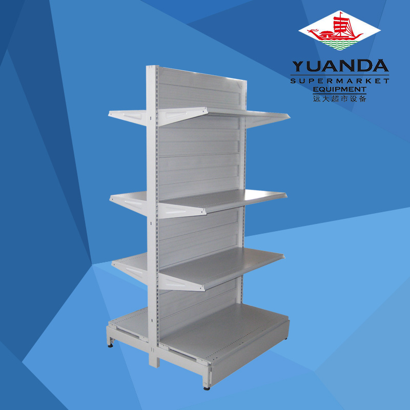 Metal Grocery Shelf Single/Double Side Supermarket Shelf/ Wall Shelf in Retail Store