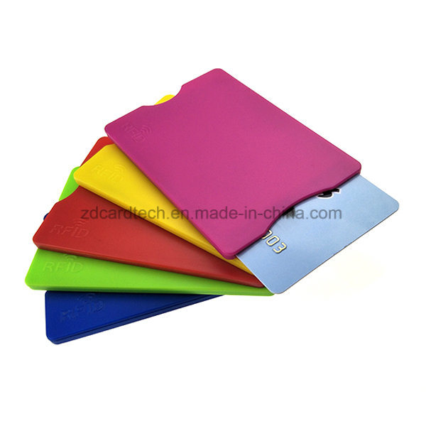 Custom Printing Plasetic Card Holder Sleeves for Credit Card